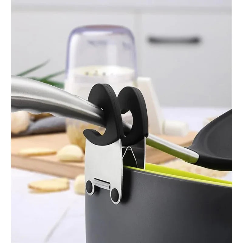Clip Porta Cuchara para Ollas: El "sujeta cucharas" que mantiene tu cocina impecable