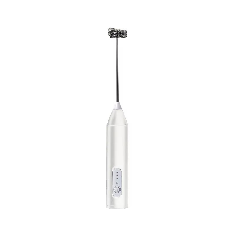 Minl Mik Frother USB Rechargeable 3 Speeds Foam Maker Coffee Whisk Mixer Electric Handle Blender Egg Beater Hot Cooking Tools