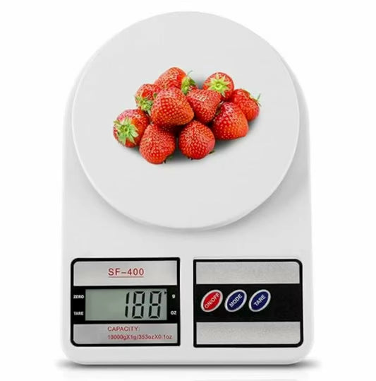 Pesa Digital de Cocina (10kg): Precisión total para tus recetas y tus metas fitness